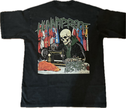 Black HP "No Risk..No Story" T-Shirt